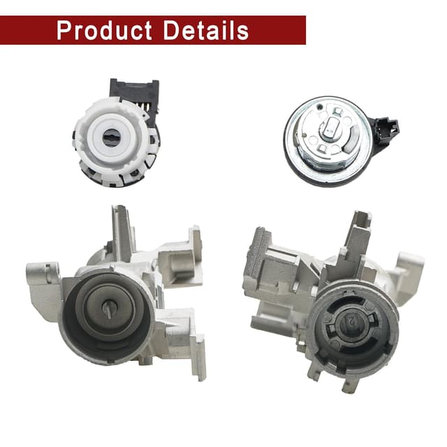 Thumbnail 5 de 1K0905851 Ignition Lock Switch for VW Golf