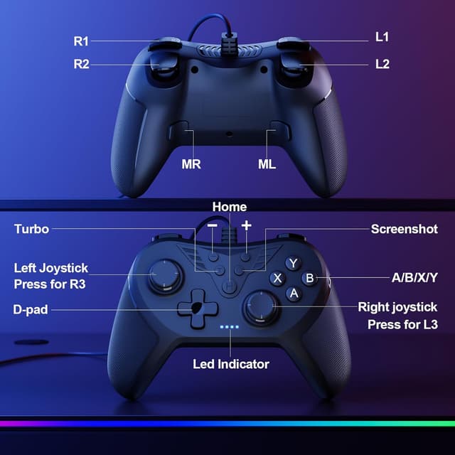 Thumbnail 6 de RivalPlay PC Controller with mappable buttons
