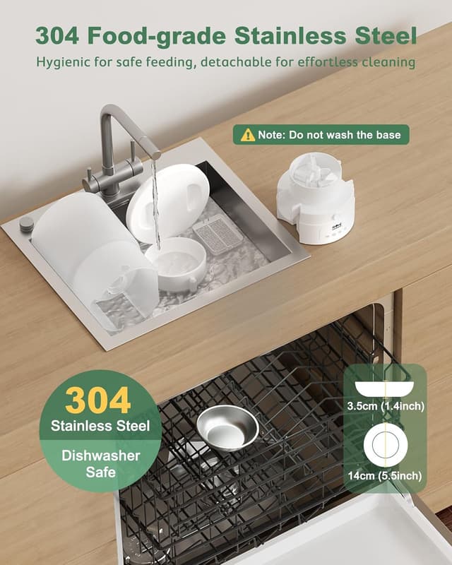 Thumbnail 2 de Gimars 5L Distributore Cibo Gatti 6 pasti