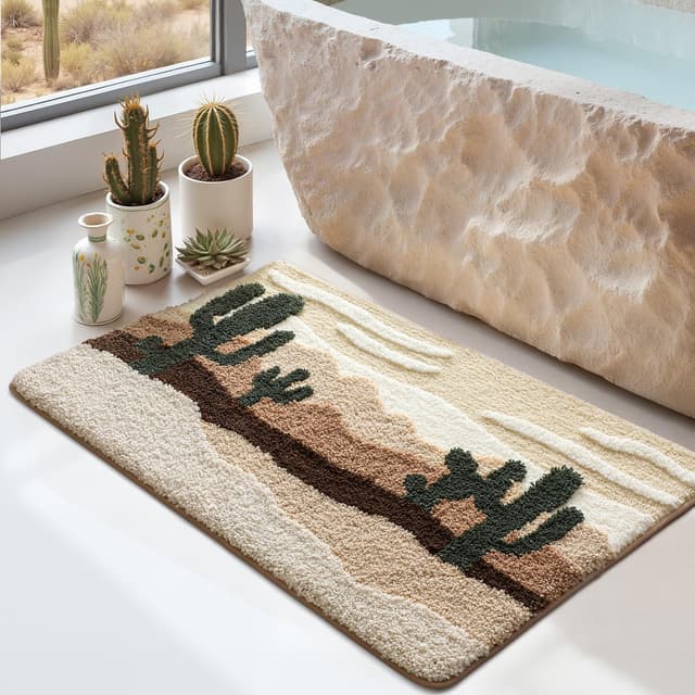 Detalle de DEXI tapis salle de bain 50 x 80 cm