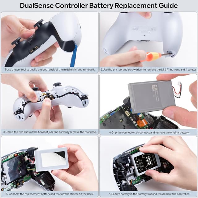 Thumbnail 4 de Kosker PS5 Akku 8880mWh 2er Pack