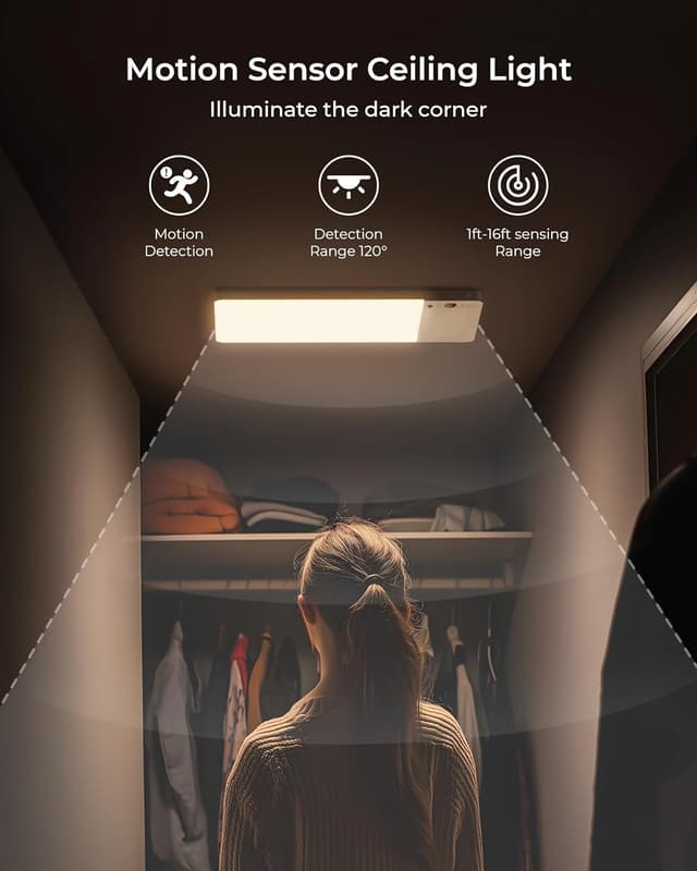 Detalle 2 de FULEN Deckenleuchte mit 12.000 mAh Akku