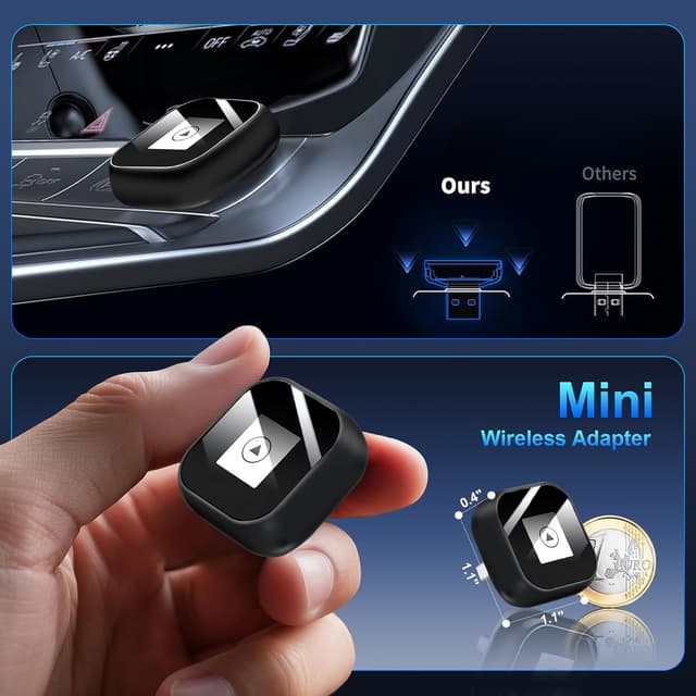Detalle 2 de Nawchedo Adattatore Carplay Wireless 2025