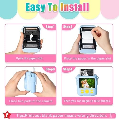 Thumbnail 6 de 6 Rollen Thermopapier Kinderkamera Hikkon ⚙