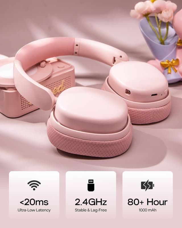 Detalle de EPOMAKER X Aula G7 Pro Wireless Headset 80h