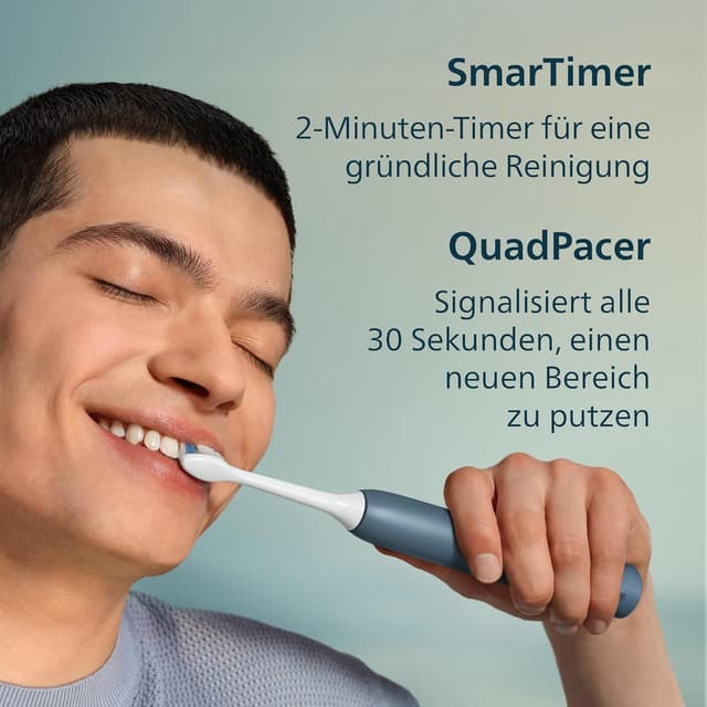 Thumbnail 6 de Philips Sonicare Series 4100 Schallzahnbürste HX4046/48 – 4 Putzeinstellungen, Drucksensor, Reiseetui