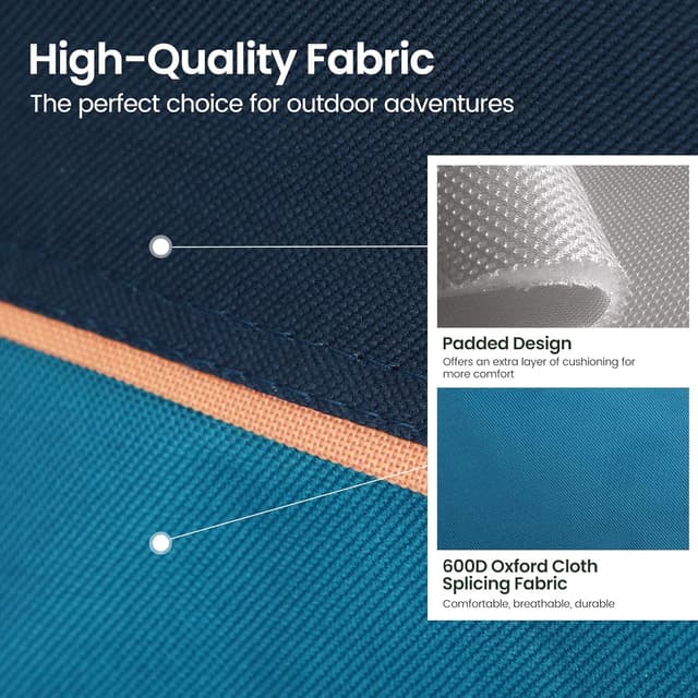 Detalle 1 de ALPHA CAMP Alpha Camp folding chair set of 2