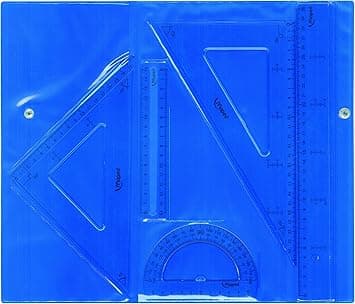 Detalle de Maped 897112 - Set Escolar de Reglas y Escuadras 📐