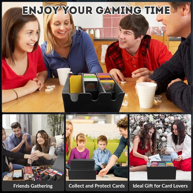 Thumbnail 6 de REAQUE Caja magnética 2100+ tarjetas 🃏 Azul/Gris