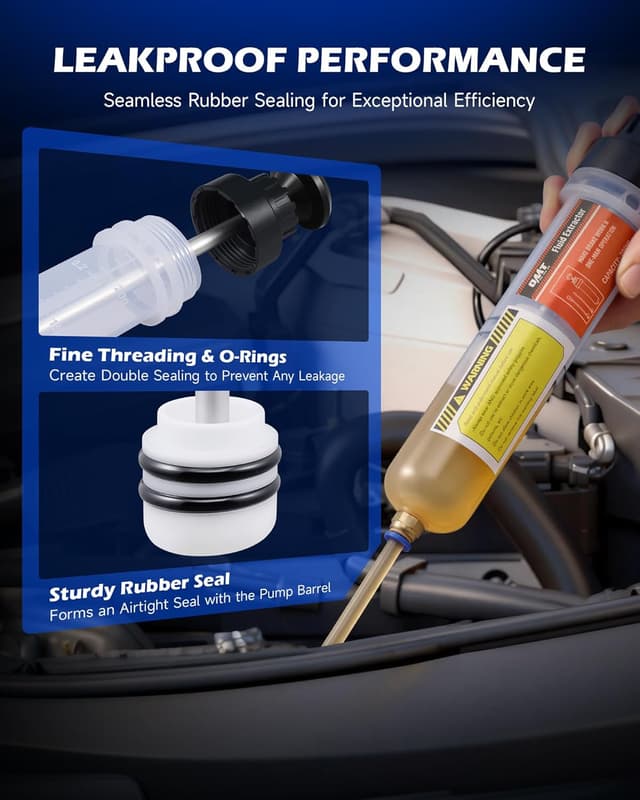 Detalle de Orion Motor Tech 200mL Manual Fluid Extractor and Filler (Syringe-Style Pump)