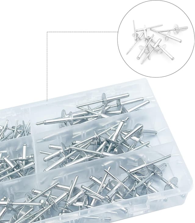 Detalle 2 de BESTYCHAO Aluminium Blindnieten Set 120 Stück
