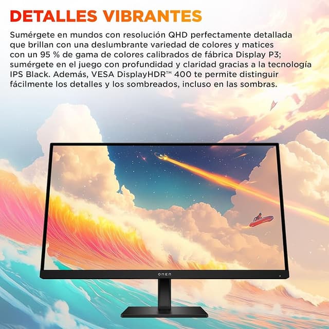 Thumbnail 4 de HP OMEN 27qs G2 Monitor gaming 27" QHD 280 Hz 📺