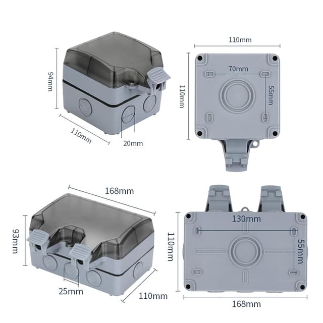 Detalle de Presa esterna impermeabile 16A IP66