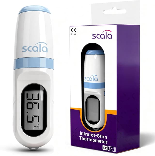 Detalle de Scala SC 8271 thermomètre fièvre infrarouge frontal sans contact