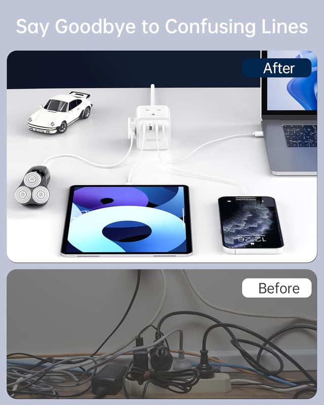 Thumbnail 5 de 3M Cube Extension Lead with USB 3250W