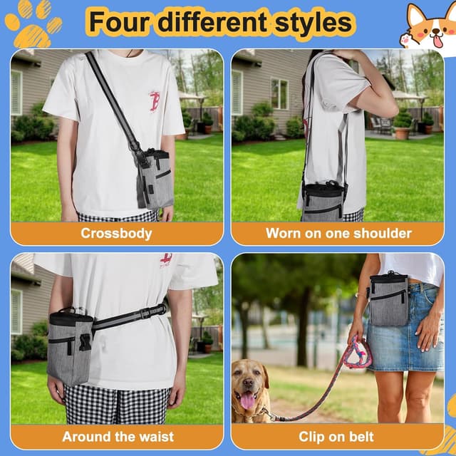 Thumbnail 4 de PUGTOW Dog Treat Pouch 4-way carry