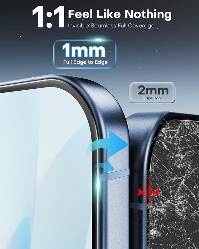 Thumbnail 4 de OMOTON Panzer für iPhone 17, 3+3 Stk.