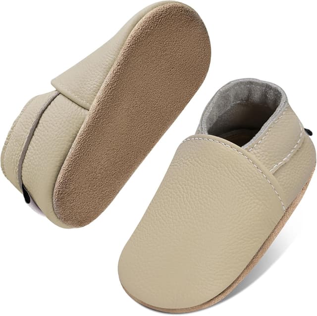 Imagen de IceUnicorn Krabbelschuhe Baby Weiches Leder en OfertitasTOP