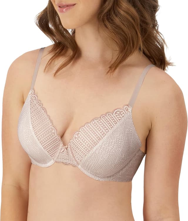 Thumbnail 3 de Maidenform Women’s Padded Underwire T-Shirt Bra (Full Coverage, Convertible, Seamless)