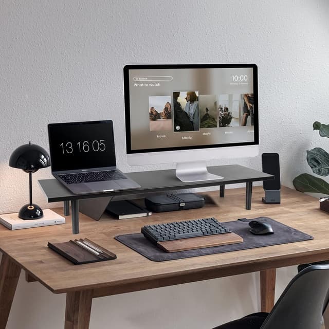 Detalle 2 de Across-Star Dual Monitor Stand Riser 32–40" for 2 Screens 🖥