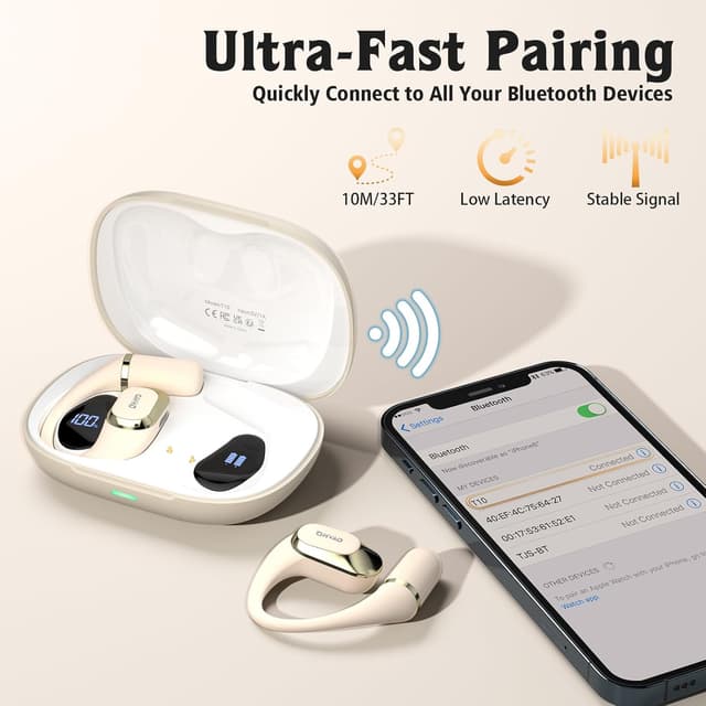 Thumbnail 4 de OHAYO Open Ear Kopfhörer T10 40H Laufzeit