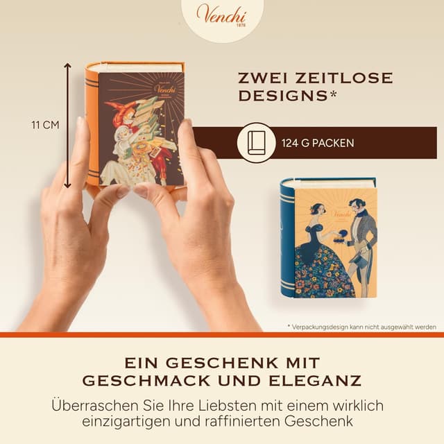 Detalle 1 de Mini-Buch mit Cremini Pralinen 127 g