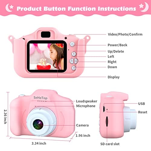 Thumbnail 4 de SeHeTop Camara Fotos Infantil 1080P