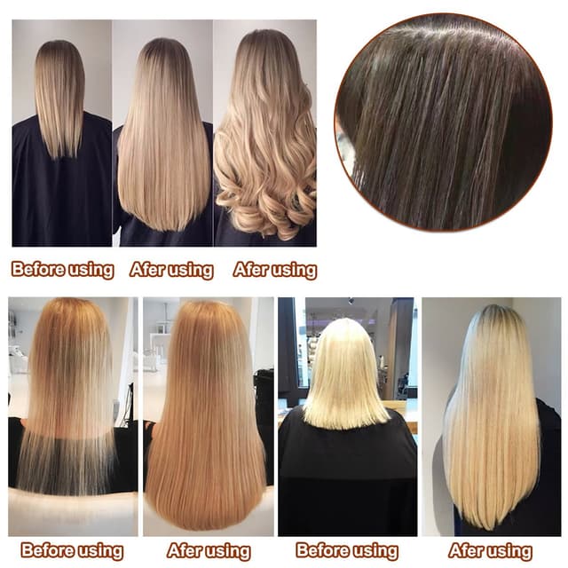 Thumbnail 6 de HAUSPROFI Profi Wärmezange für Haar-Extensions (Rosa) – zum Andrücken, Trennen und Ausrichten