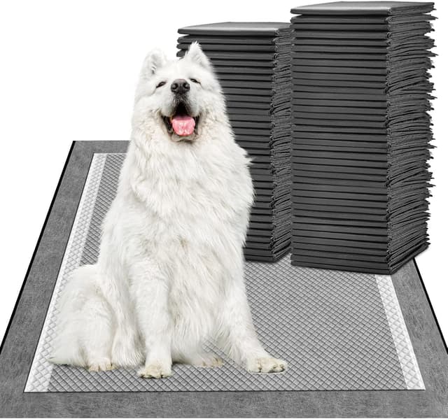 Detalle de MIZOK Charcoal Puppy Pads Large 76x91cm