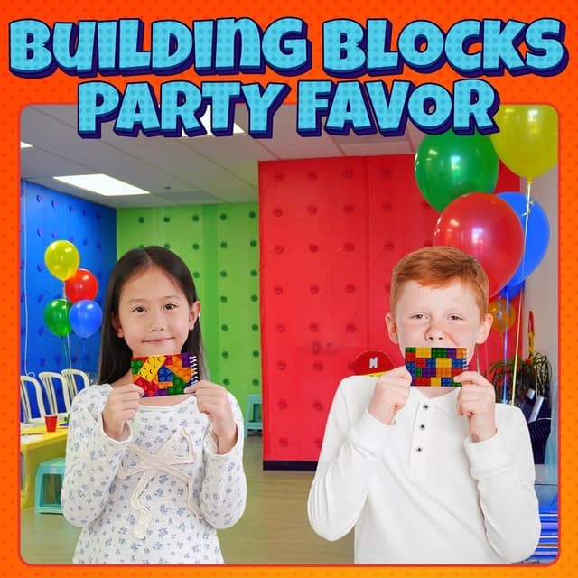 Detalle de Bedwina Mini Building Block Notebooks (Bulk of 32) – kids pocket spiral notepads in assorted brick designs