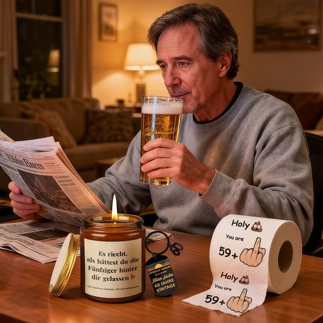 Thumbnail 5 de TUZELIYA 60. Geburtstag Geschenkset für Männer