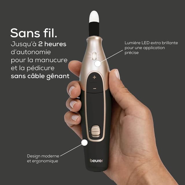 Thumbnail 1 de Beurer MP 84 ponceuse ongles 4400 tr/min đź’…
