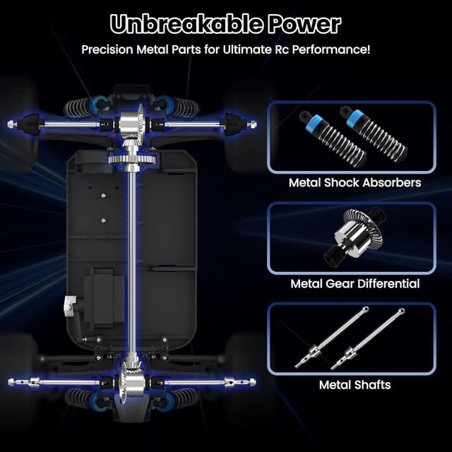 Thumbnail 4 de SIMREX 1:18 Scale All-Terrain RC Car 45km/h