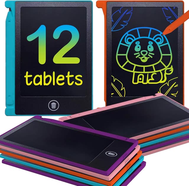 Detalle de Mini LCD Writing Tablet 4.5 Inch 12 Pack