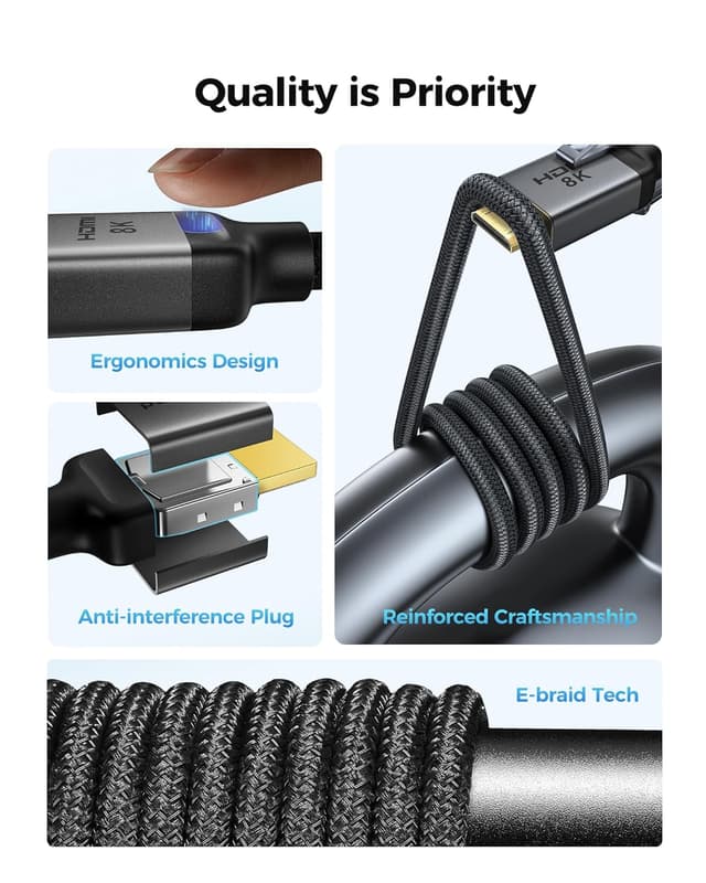 Thumbnail 5 de Silkland 8K Mini HDMI Kabel 3 m