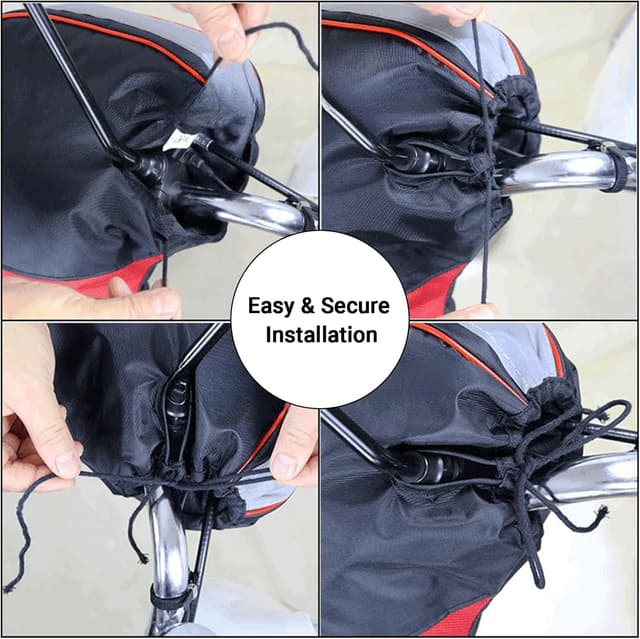 Thumbnail 2 de FINEVERNEK Guanti invernali da manubrio per moto e bici