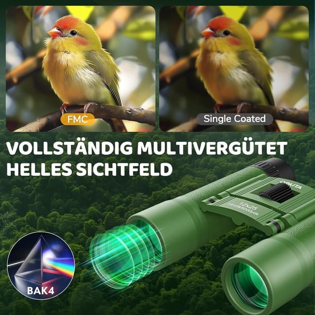 Detalle 2 de Opaita 12X25 Fernglas für Kinder