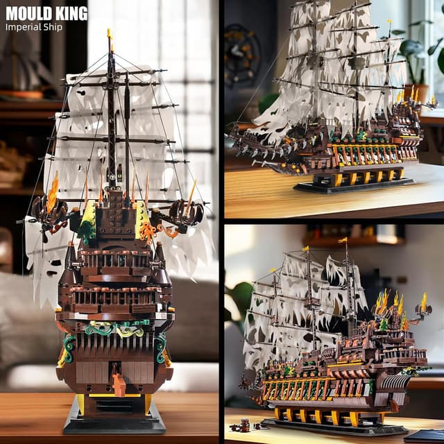 Thumbnail 4 de Mould King 13197 bateau pirate 4364 pièces