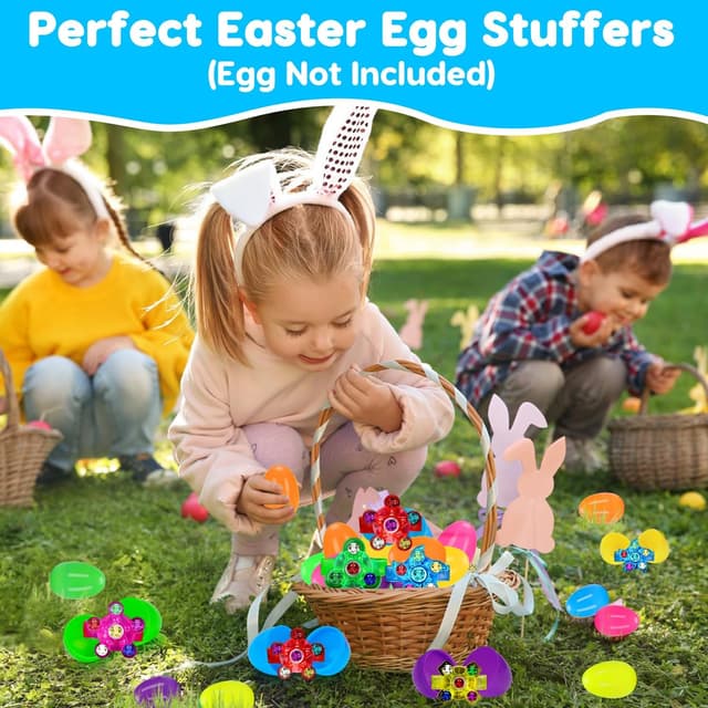 Thumbnail 2 de 24PCS Light Up Spinner Bracelets Glow ๐