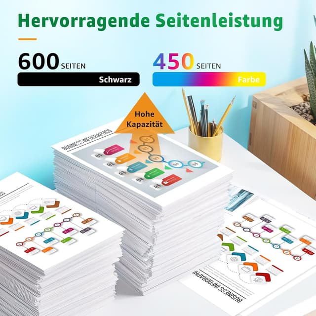 Thumbnail 2 de GREENSKY 62XL Druckerpatronen 600 Seiten 🖨