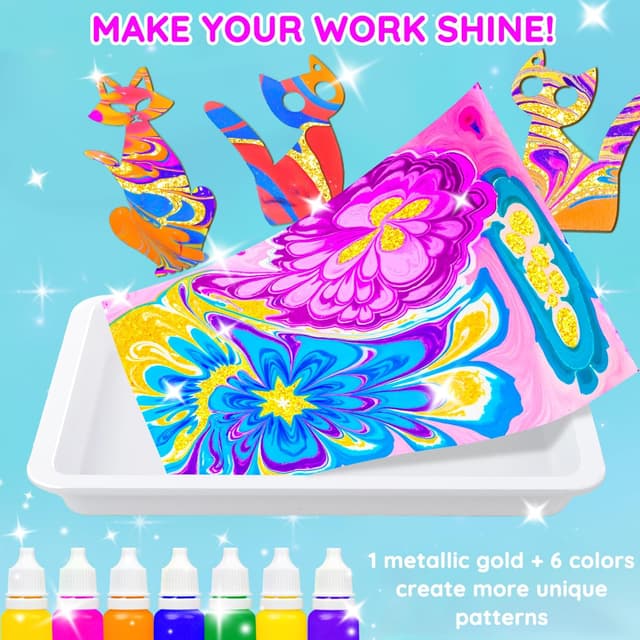 Detalle 1 de MOMUSE Bastelset 2 Tabletts für Kinder ab 6