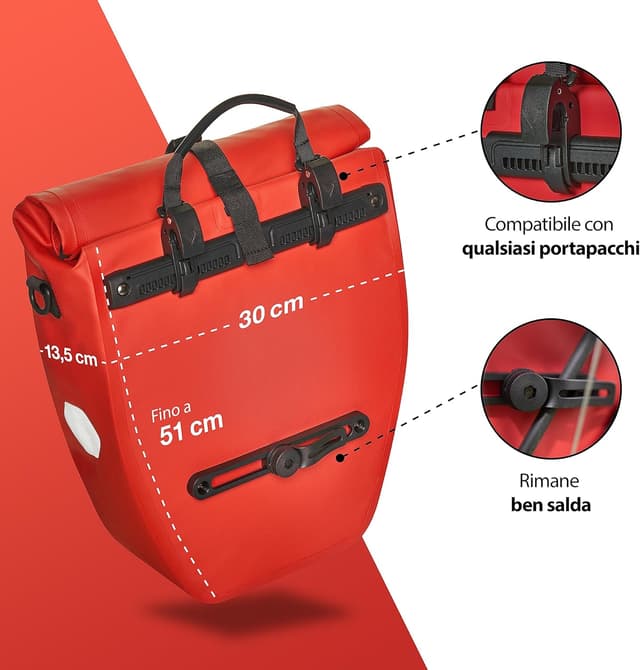 Thumbnail 1 de Valkental Borsa portabagagli impermeabile 28L