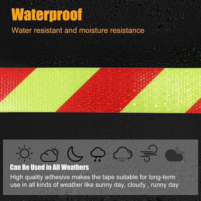 Thumbnail 3 de XFXIA Ruban réfléchissant autocollant 15cm x 10m