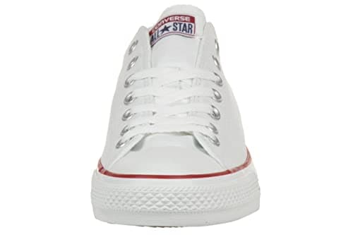 Detalle de Converse All Star Ox Canvas Zapatillas Blancas 👟 UK 8.5
