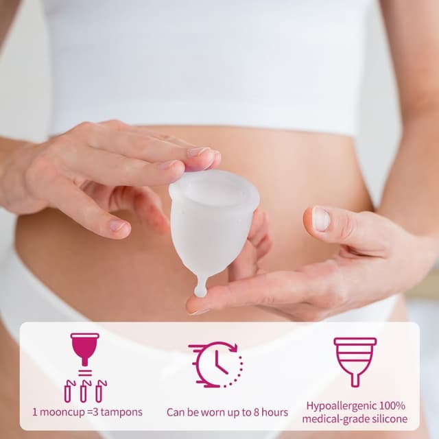 Thumbnail 3 de ACWOO Coppetta Mestruale 3 pezzi