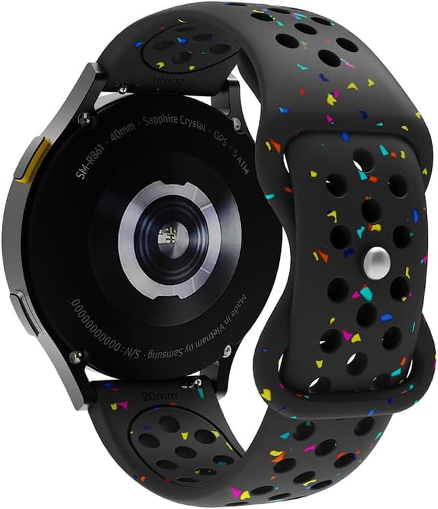 Detalle de Polar Ignite 3 20mm Breathable Silicone Strap