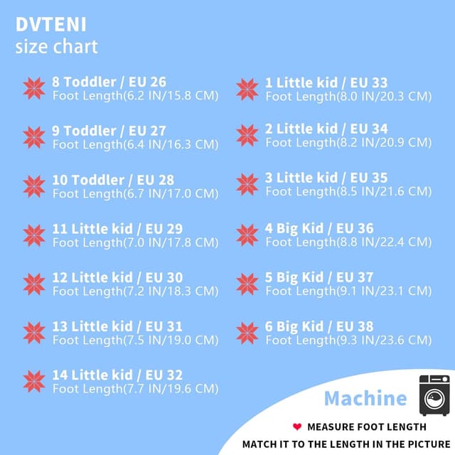 Detalle 2 de DVTENI Unisex Kids White Antiskid Tennis Sneakers (Hook-and-Loop)