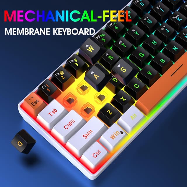 Thumbnail 5 de Snpurdiri 60% Gaming-Tastatur ⌨