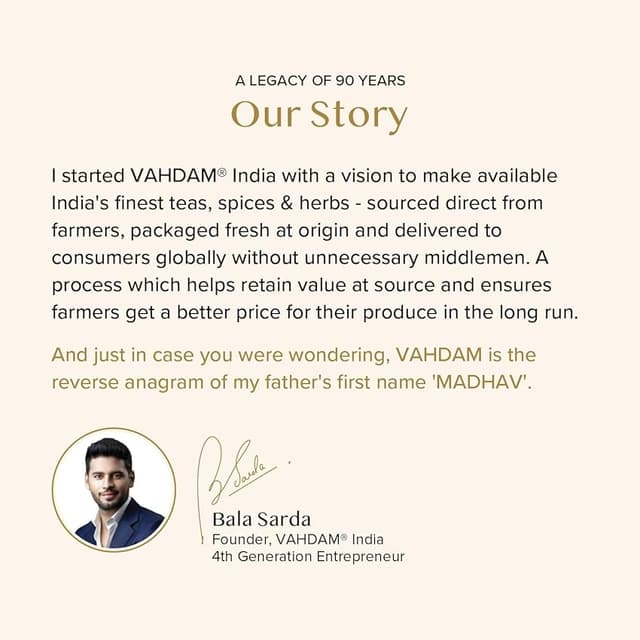 Thumbnail 5 de Vahdam Caja de Té Surtido Blush 🎁 Tés Premium para Regalo