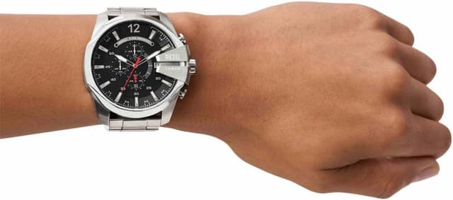 Detalle 2 de Diesel Mega Chief Herren Uhr Chronograph